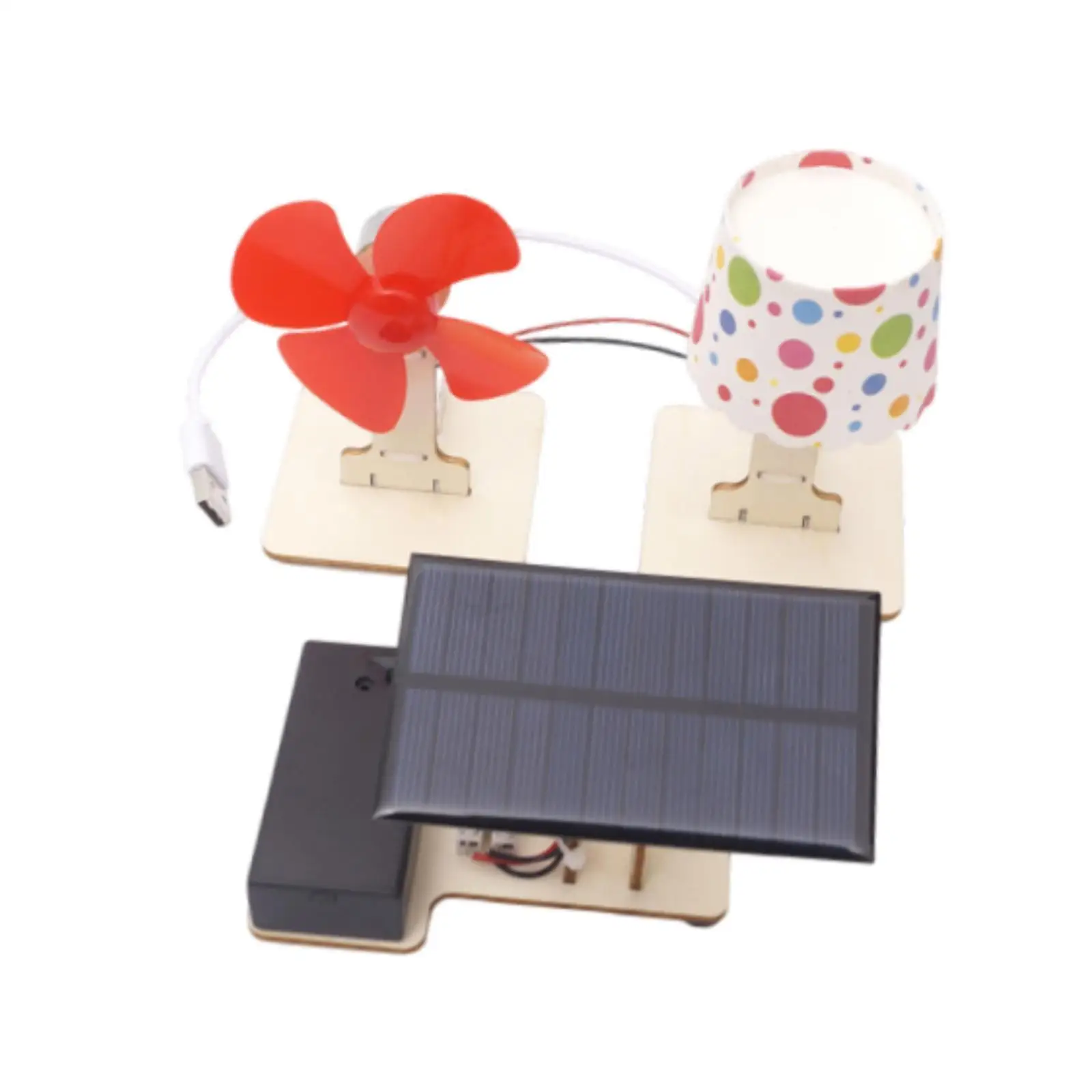 

DIY Solar Power Generation Model Science Toy Easy Assembled for Homeschool