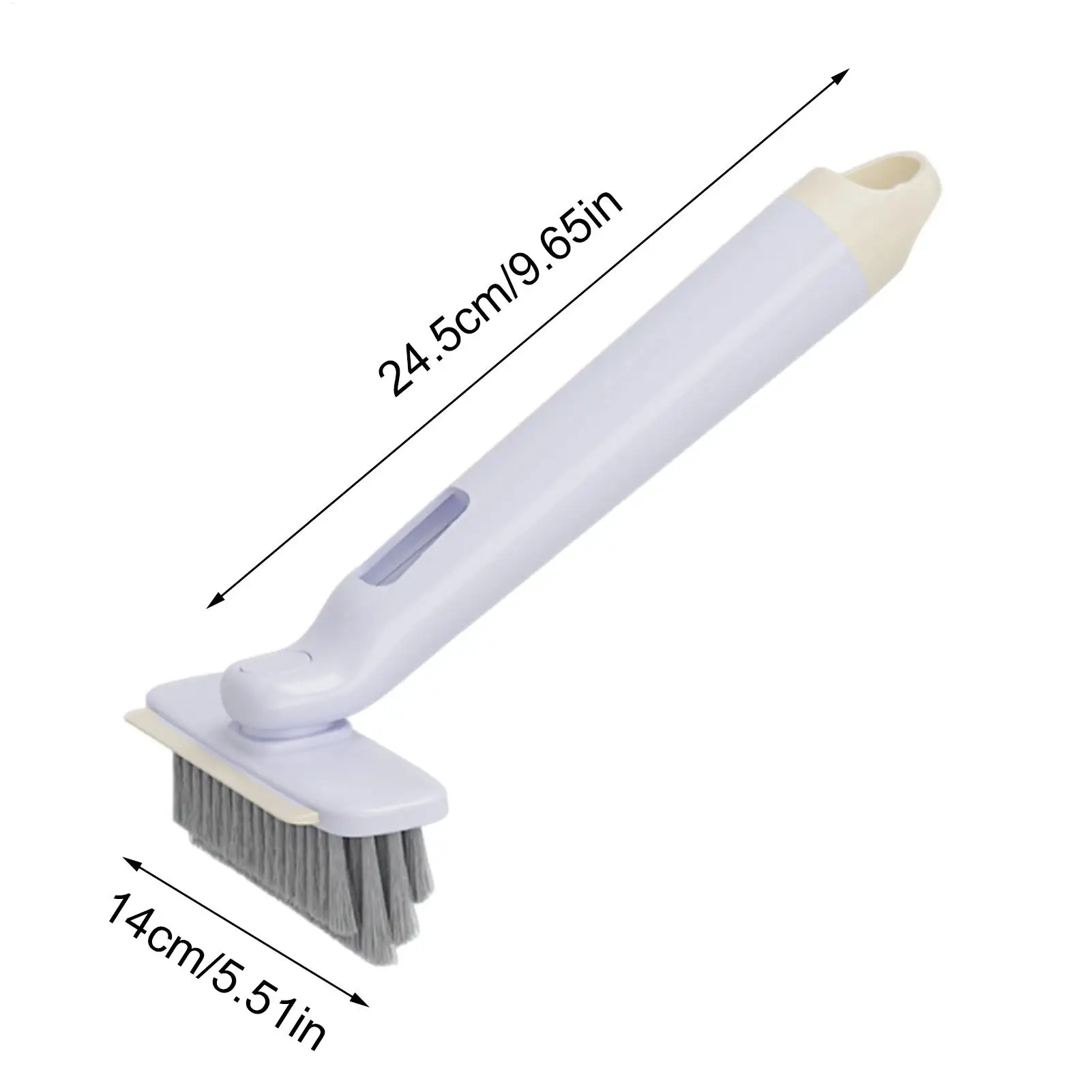 Spazzola per la pulizia delle malta Prodotti ergonomici per la pulizia della casa Spazzola per la pulizia stretta della cucina per la doccia del bagno di casa con scanalatura