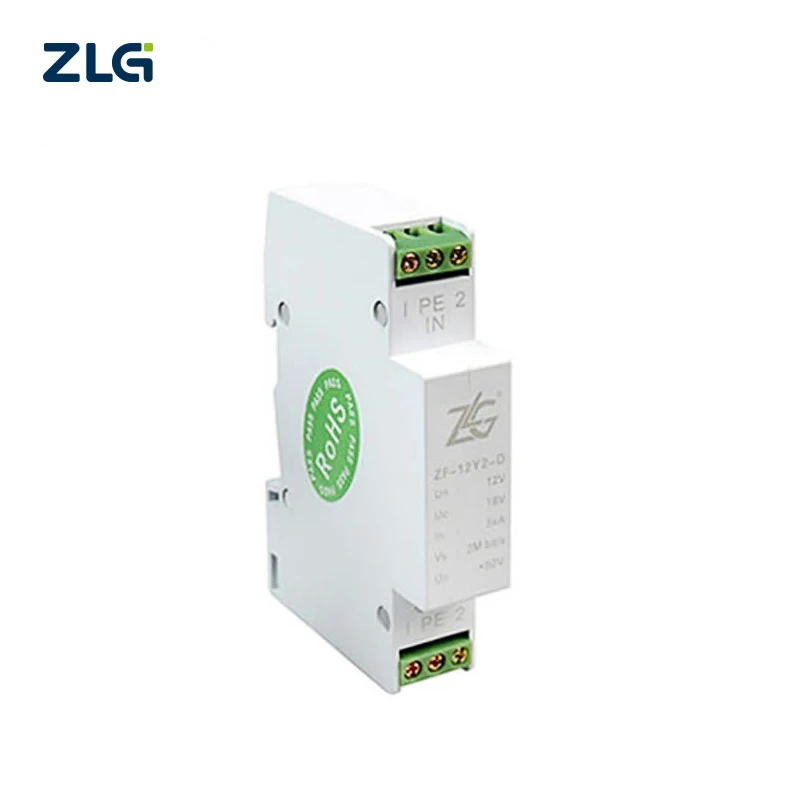 ZLG Zhiyuan Electronics Zhou Ligong CAN lightning protection and surge protector CAN bus connector network terminal connector