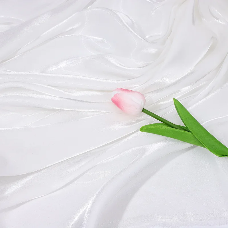 New Hanfu Fabric Satin Wedding Dress Shirt Women's Satin Fabric Organza Fabric