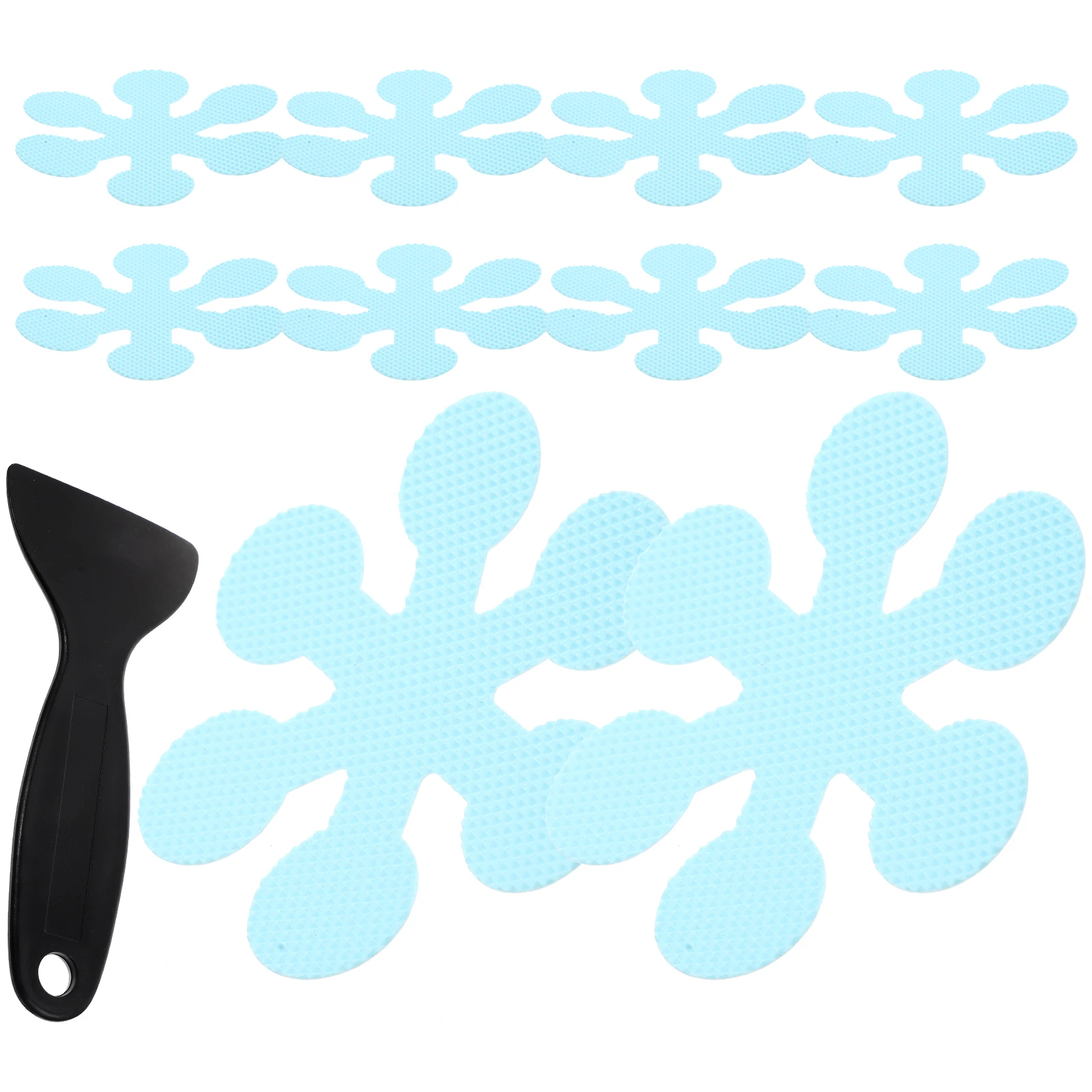 

1 set Anti-Slip Stickers PEVA Material Snowflake Design Bathtub Shower Home Safety Non-Slip Adhesive Tiles Bathroom Floor Tape