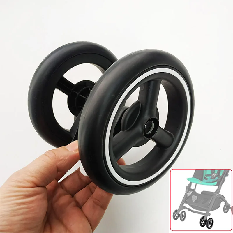 Buggy Wheel For GB Pocket Car Double Row Front Wheel Compatible Goodbaby Pockit 2S 3S 3Q Series Pushchair Stroller Accessories