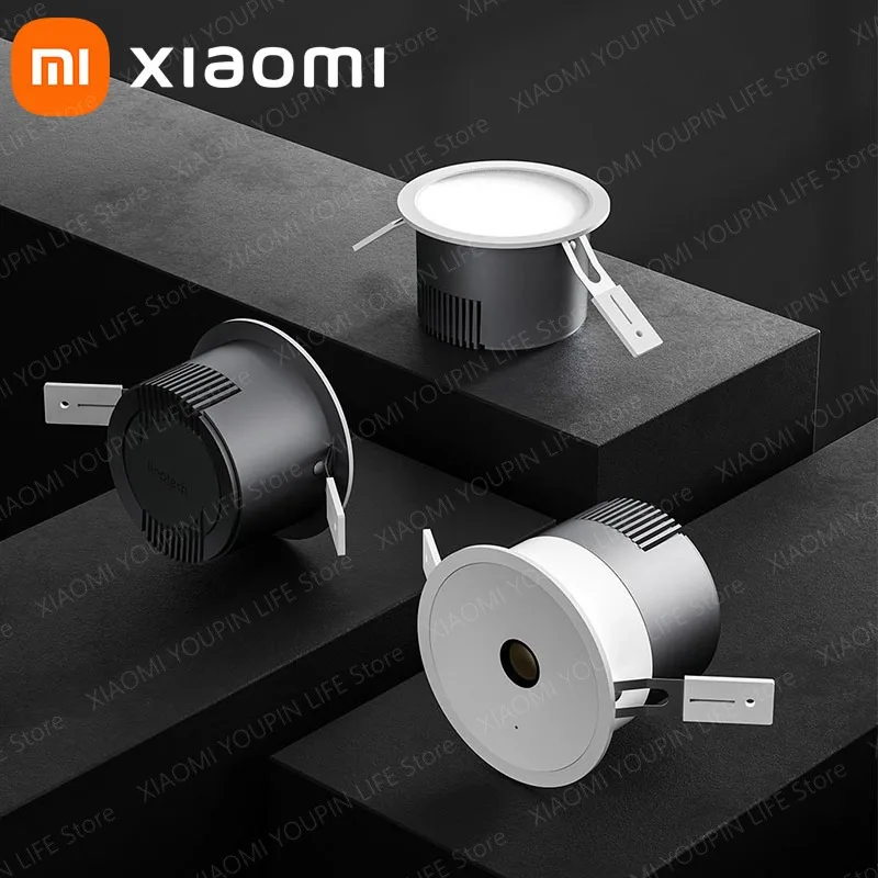 

Xiaomi Youpin Светодиодный потолочный светильник Потолочный светильник Накладной светодиодный прожектор для человеческого тела Exists Smart Tube Spotlight Ra97 Регулируемый