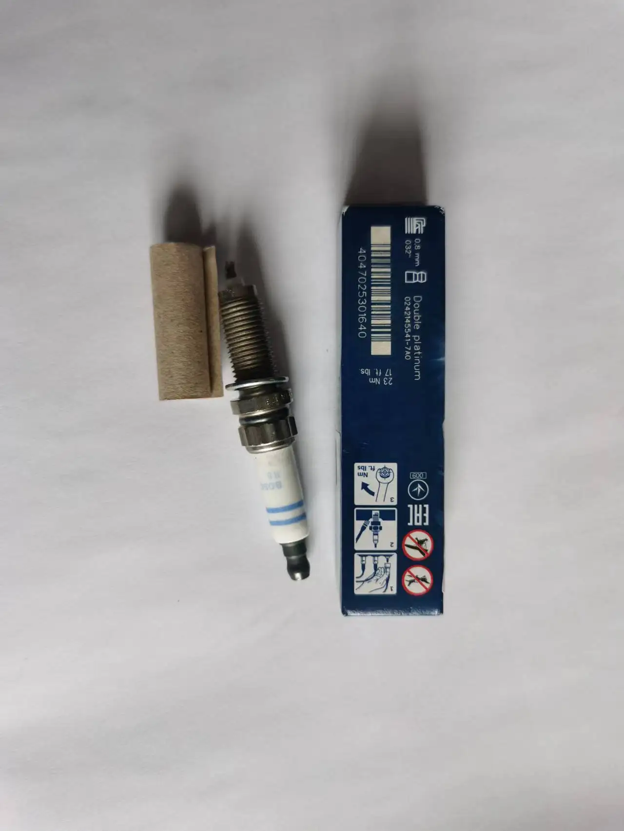 4PCS 12120039664 BOSCH ZR5TPP330 SPARK PLUG FOR BMW N20/N13 ENIGNE 4#