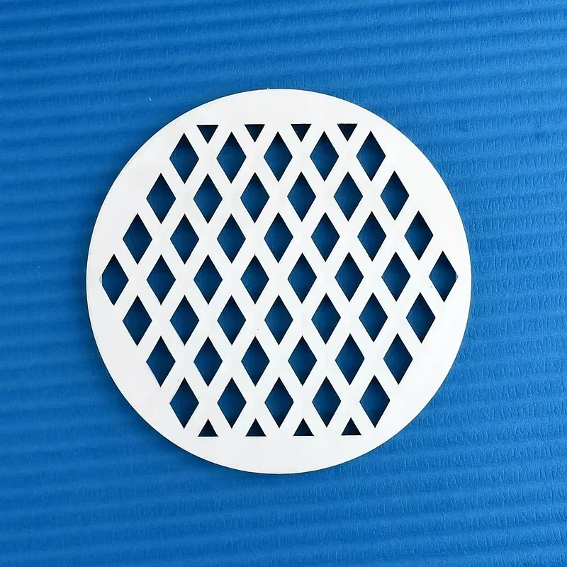 1/10PC Diameter 44 67 96 102 148 200mm Circular Screen Drainage Filter PVC Floor Drain Filter Screen PVC Grid Cover Plate