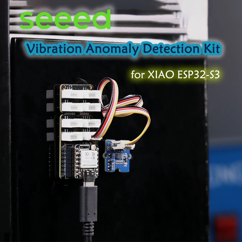 

Vibration Anomaly Detection Kit for XIAO ESP32-S3,Monitor/iDentify Abnormal Vibration Patterns real-time lightweight intelligent