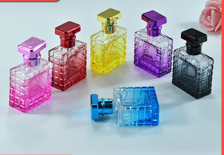 

37ml Glass Atomizer Perfume Bottle Glass Tube Spray Perfume Sub-bottling Moisturizing Spray Bottle Refillable Bottles