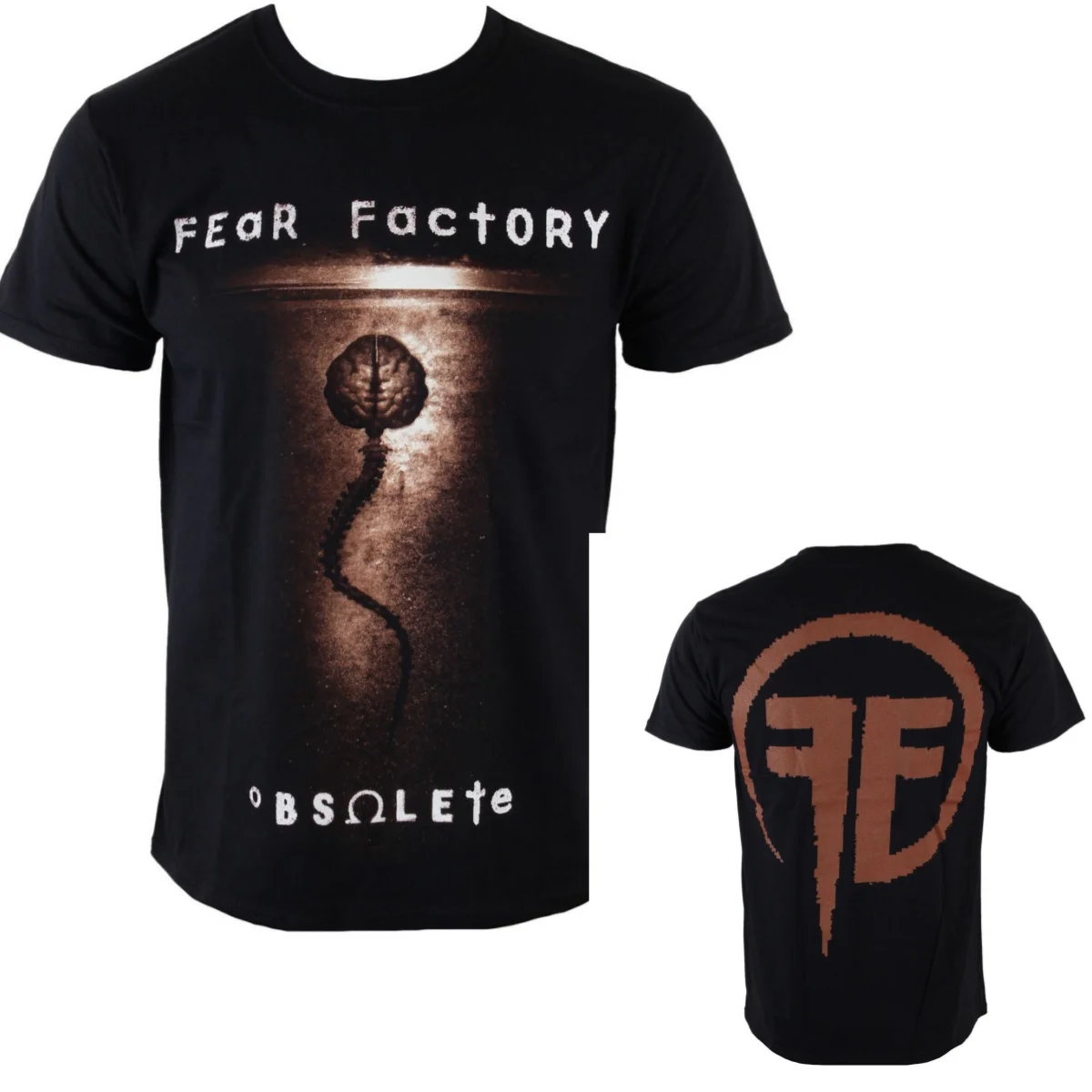 Summer Fear Factory Graphic Cotton Band T-shirt Unisex Summer Short Sleeve Fashion Brand Tee Luxury Casual Vintage Tees