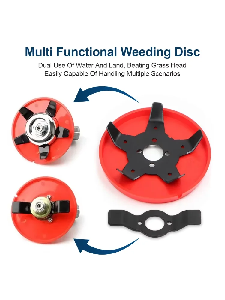Dual-use Weeding Blade Cutters Disc Multi-functional Weeder Plate Lawn Mower Trimmers 2/5 Teeth Blades Hedge Grass Trimmer Head