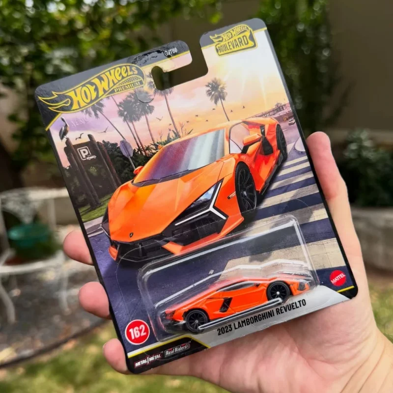 Stock Hot Wheels Boulevard Gjt68 K Diecast Car Model Bmw M3 Gt2 Lamborghini Chevrolet 1/64 Vehicle Model Toy Collection Gift Box