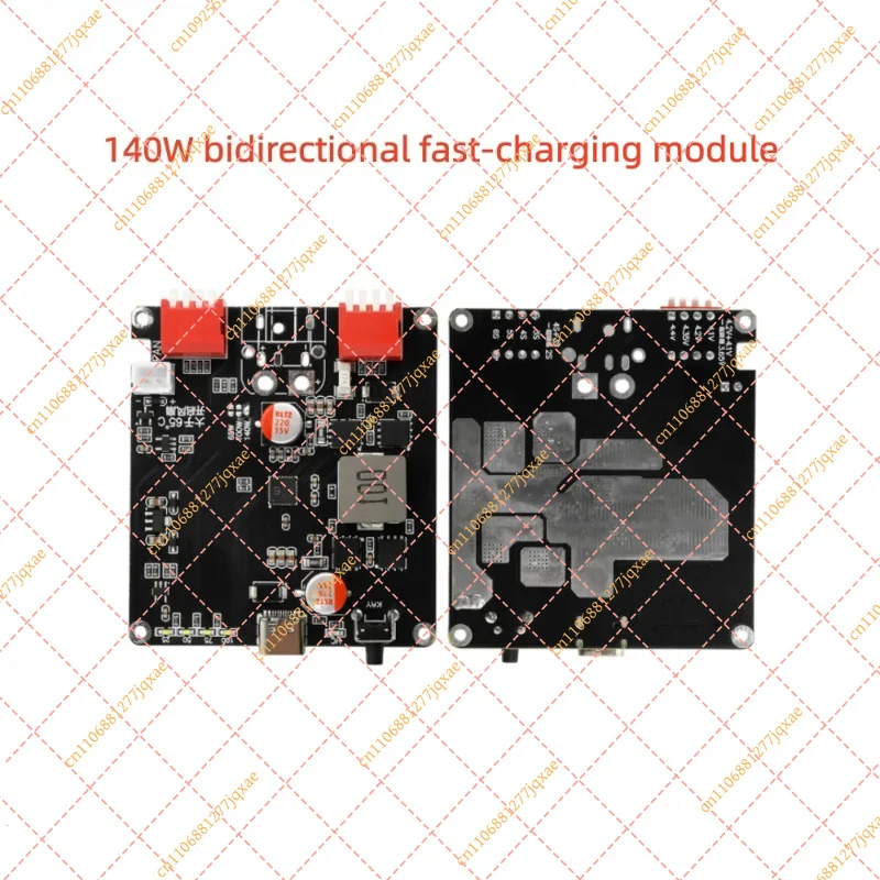 140W 2-6S Lithium Battery Charging Board Bidirectional Fast Charging Module with Automatic Temperature Control