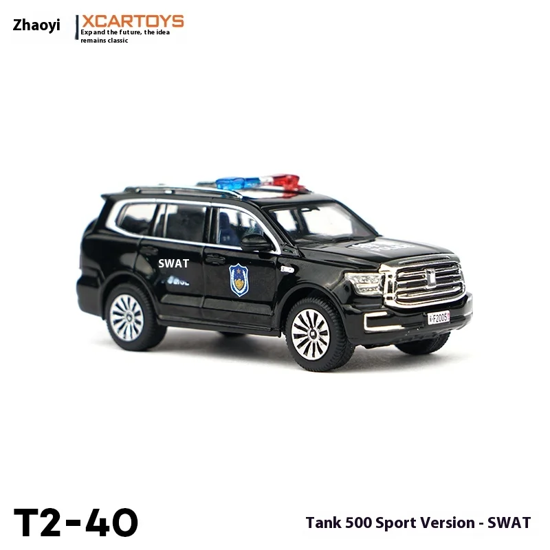 

Полномасштабная имитация литого под давлением модель из сплава Toyean Xcartoys 1:64 — автомобиль Swat Tank 500 Sport Edition. Подарки для себя.