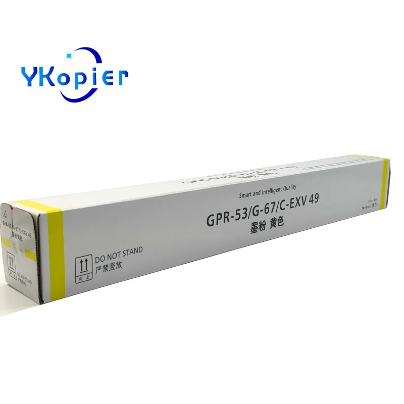 

Оригинальный картридж с тонером Repack CEXV49 Black 700G CMY 420G для Canon IR ADV C3020 C3325 C3330 C3350 C3520 C3525 3530 NPG67 GPR53