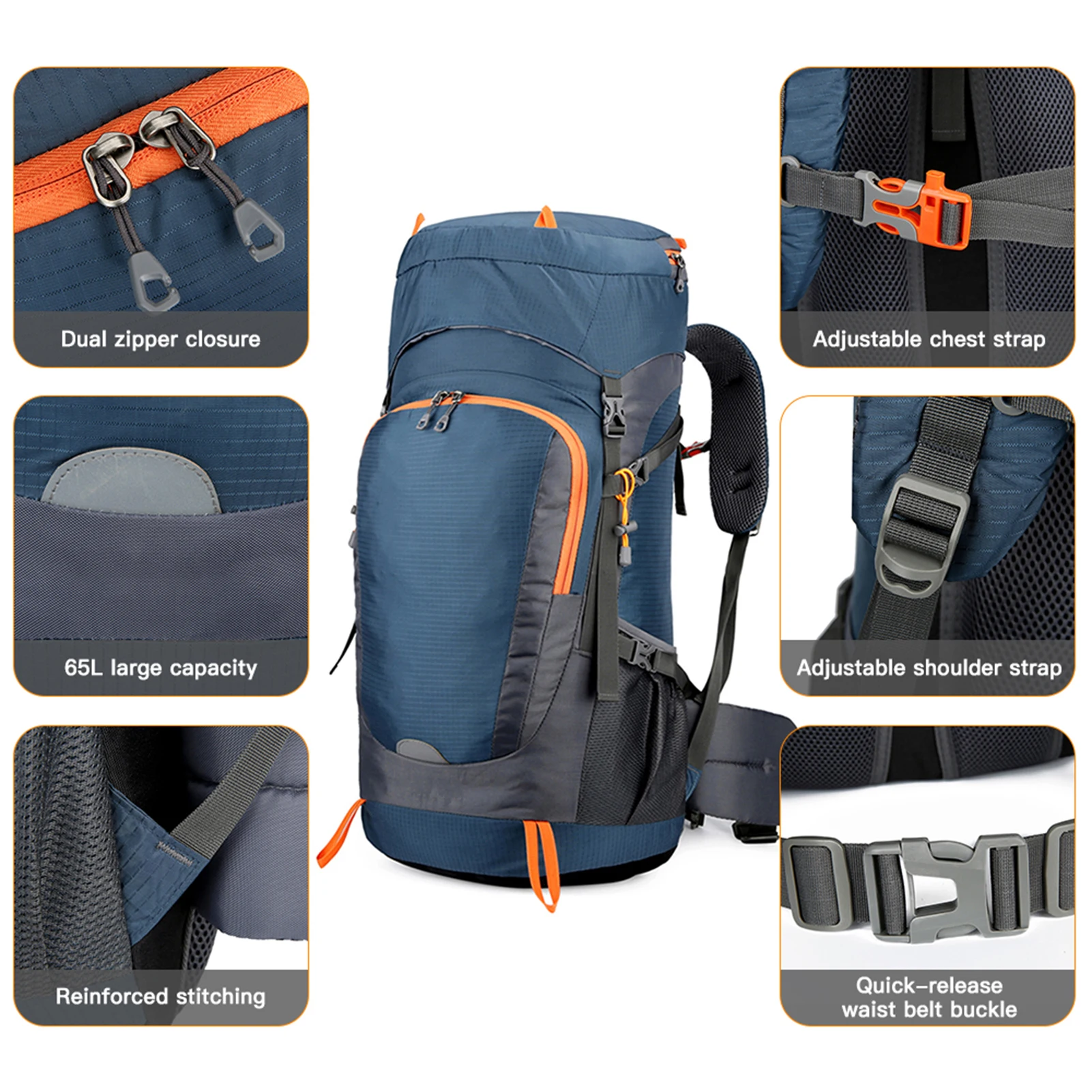 Zaino da Escursionismo Imperme - Travel Outdoor Camping Youtube recensione e prezzo