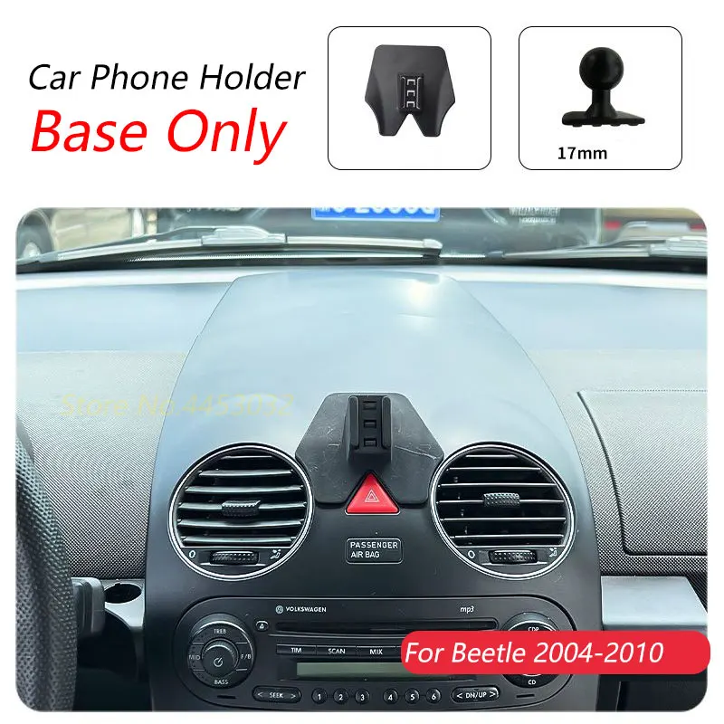 

Держатель для телефона Volkswagen Beetle 2004-2010 специальный фиксированный кронштейн 17 мм не блокирующий воздуховод аксессуары для интерьера