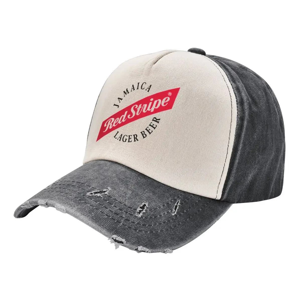 

Jamaica Red Stripe Lager Beer \t1439 \t Baseball Cap Wild Ball Hat Brand Man cap Men's Luxury Women's