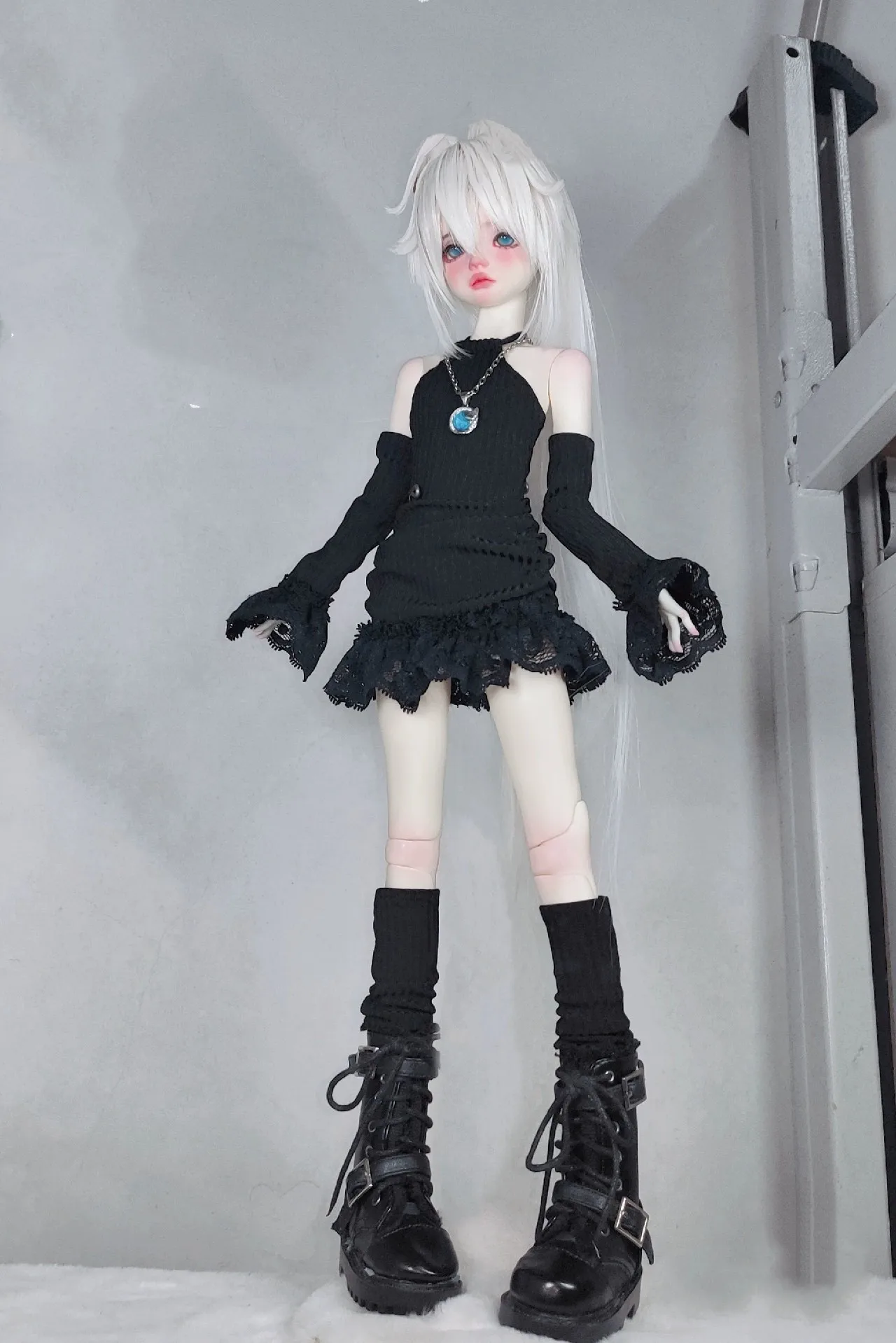 

Fashion 1/4 1/3 BJD doll dress elastic lace dress