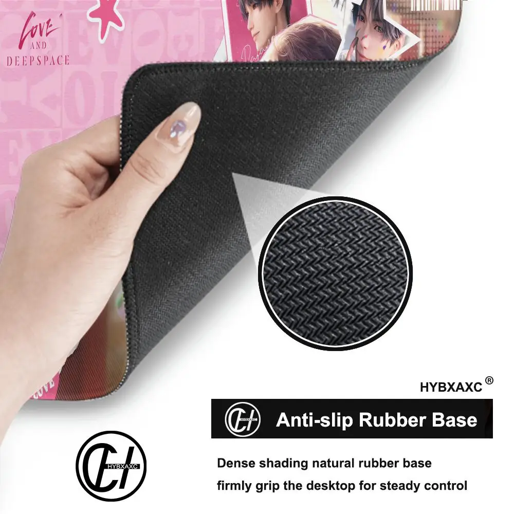 سجادة مكتبية غير قابلة للانزلاق من Love and Deepspace Rafayel Comouter لوحة ماوس أنيمي مكتب ممتدة لوحة ماوس خزانة ألعاب لوحة المفاتيح سجادة حصيرة #6