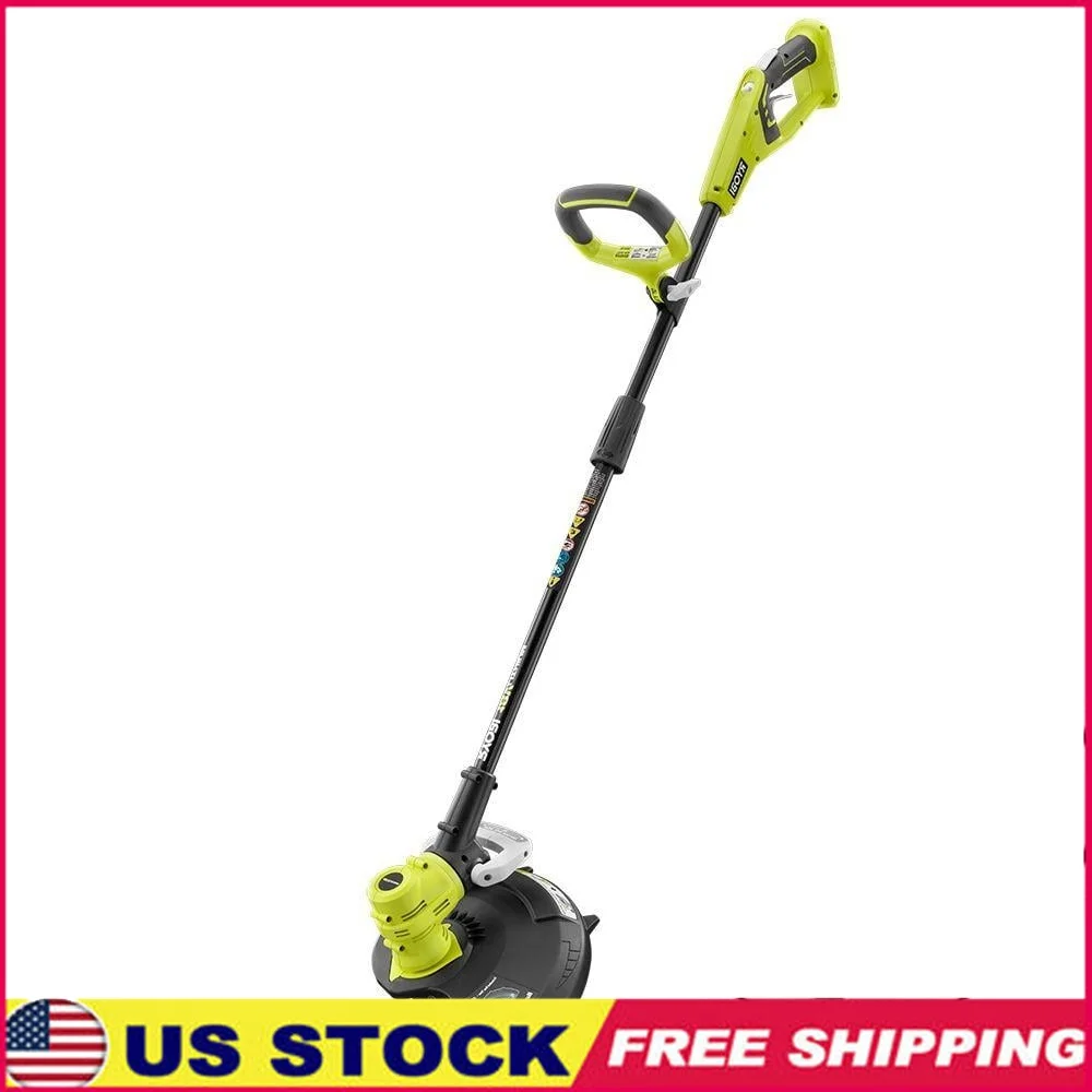 

18V ONE Straight Shaft String Trimmer Edger Lightweight Ergonomic Design 13in Cutting Width 90 Degree Pivoting Head Automatic