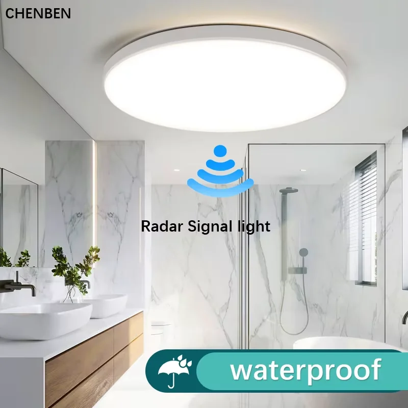 Ceiling Sensor Light LED Bathroom Street Aisle Stair Automatic Human Induction Lighting Led Lustre Motion Sensor Ceiling Lamp