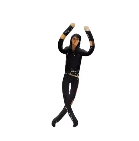 Anime Michael Jackson Cosplay Prop Doll Plush Stuffed Figure Dolls Room Decoration Abstract Joint Mobility Props Gift