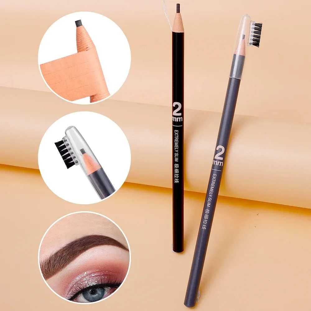 Permanentny ołówek do brwi Profesjonalny ołówek do mikrobladingu Tatuaż Wodoodporny ołówek do brwi do makijażu Narzędzie kosmetyczne