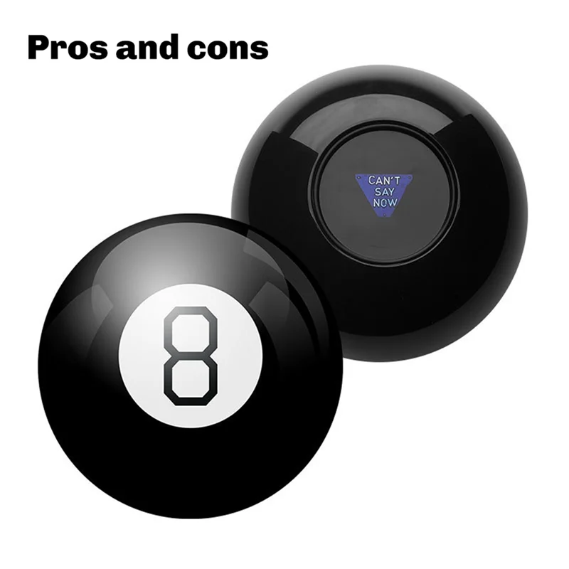 

A48F-Magic 8 Ball Toy And Game Fortune Teller Ask Questions Reveal Answers Ideal Gift For Friends And Fun For Kids
