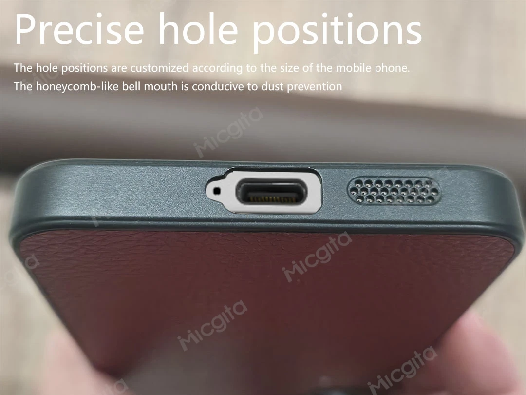 Luxuriöse Lederhülle für Samsung Galaxy S25 Ultra Plus S25 Edge Business Stoßfeste Langlebige Hülle für Samsung S25 FE – Detail 4
