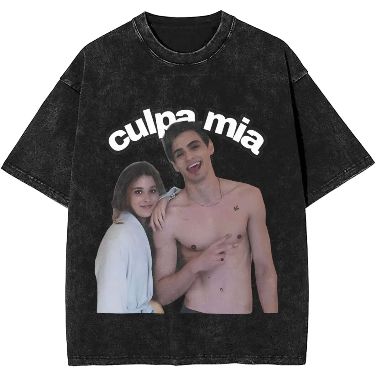 Men's My Culpa Mia- My Romantic Drama Film T-Shirts Top Tees Beach Street Style Short Sleeve T Shirt O-Neck Novelty Tshirt Hot