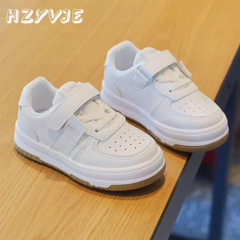 Children\'s Casual Sneakers 2024 New Comfortable Single Shoes Baby Boys Girls Toddler Small White Shoes Tenis Sports Board Shoes