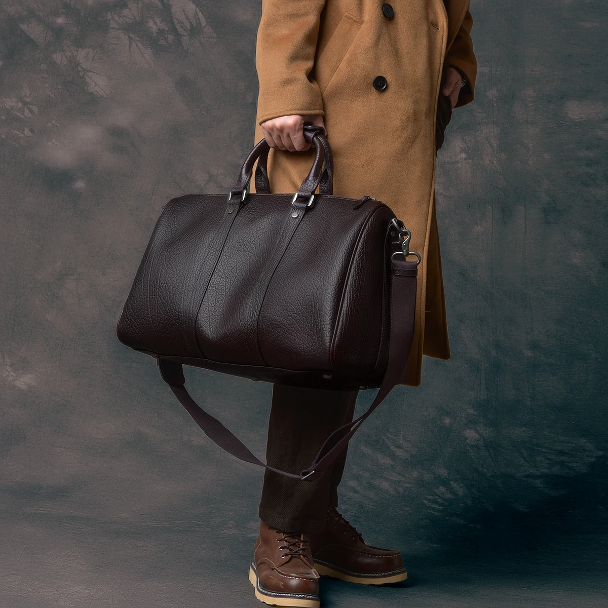 PNDME casual vintage high-quality first layer cowhide men women's large-capacity travel bag luxury real leather luggage handbag