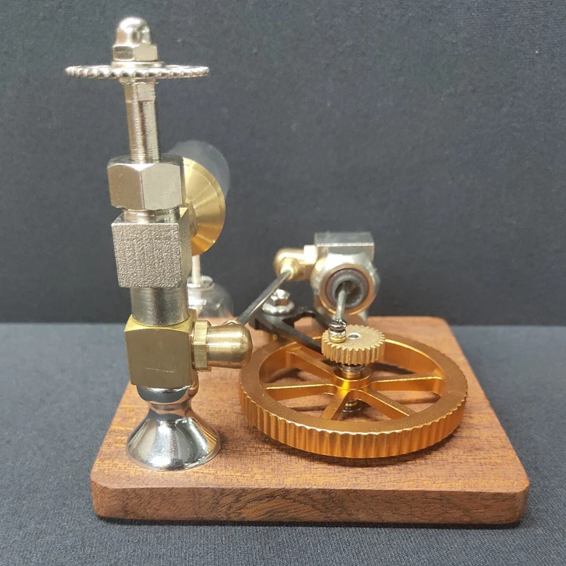 Stirling Engine Model Adjustable Speed With Vertical Flywheel Physics Power Science Experiment Engine Toy Boys Gift