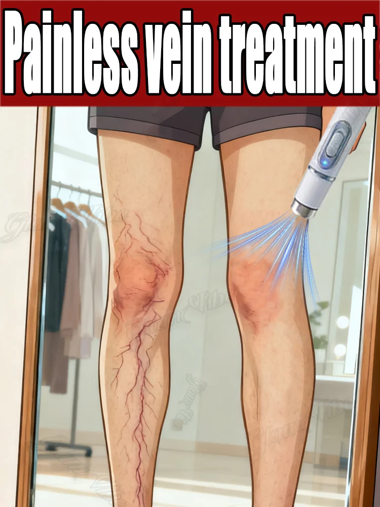 

Безболезненное лечение вен-пауков и кровообращения в ногах, медицинское оборудование,