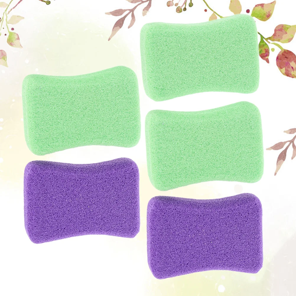 5 قطعة حجر باديكير الخفاف PU أداة التقشير لإزالة الجلد الميت الخام طحن سطح العناية بالقدم مزيل الكالس فرك