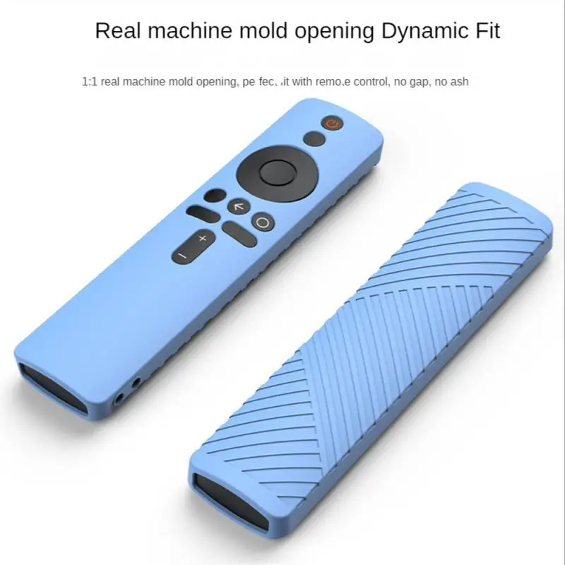 Protective Case For Xiaomi TV Stick4K Remote Control Cover Silicone Dust-proof Drop-resistant Shockproof Shell For Mi TV Stick