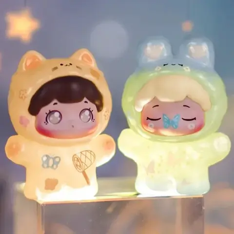 Baobao Pet Shop Spring Trip Memory Transparent Mini Blind Box  Blind BagAction Figures Cute Pieces Fashion Collectible Model Toy