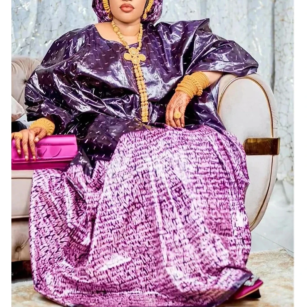 

Ramadan African Ankara Riche Dashiki Robe Boubou Brocade Printed Women Long Dresses Top Quality Clothing For Party Clothing