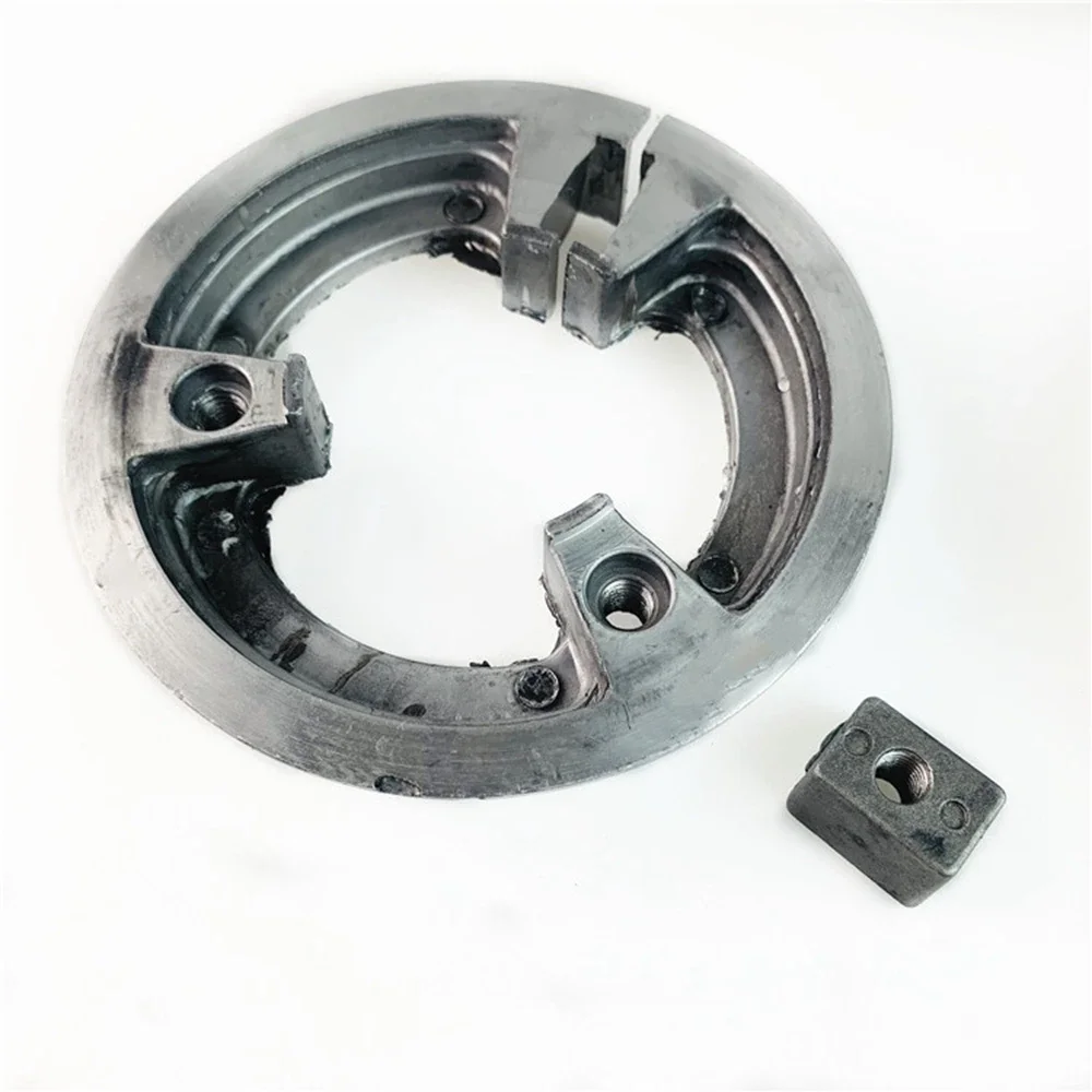 110mm Motorcycle Rear Drum brake Disc Brake 70mm Hole Conversion Tightening Ring for 220mm Disc Electric Scooter E-bike Moped view 3