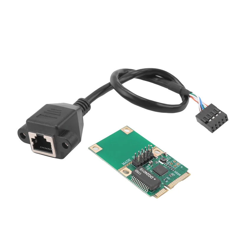独創的なミニ PCI-E ギガビット イーサネット サーバー ネットワーク カード 1000Mbps ギガビット イーサネット RJ45 LAN ネットワーク アダプター