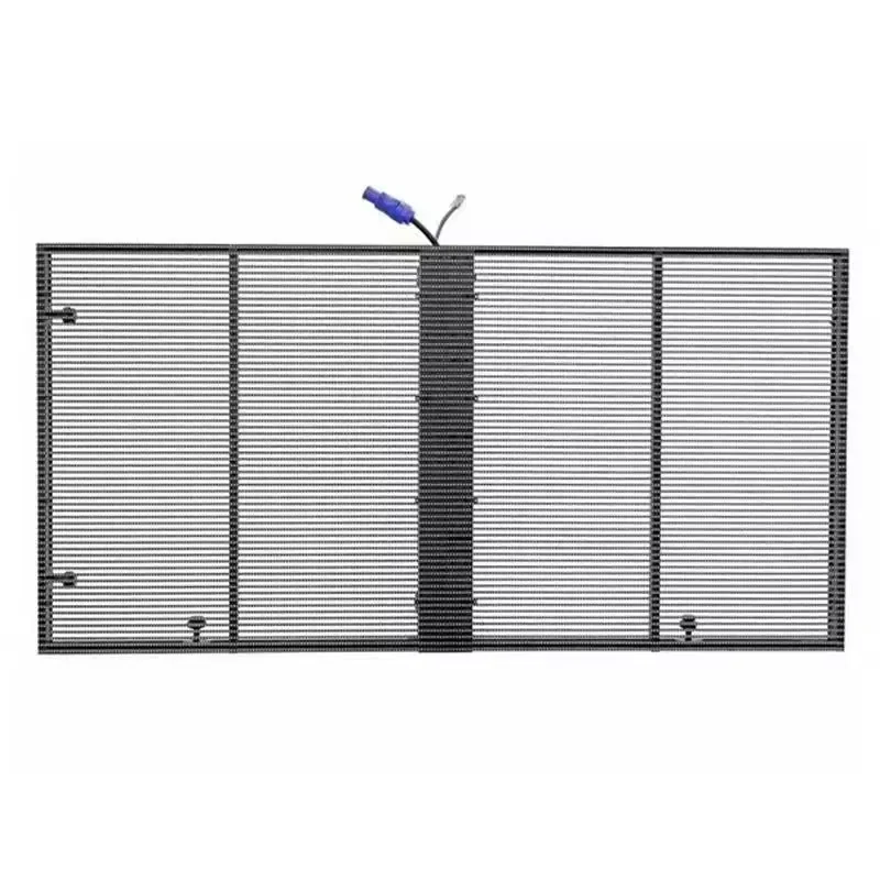 Indoor and Outdoor Touch Transparent Screen LED Display All-in-one Machine, Digital Signage Advertising Machine