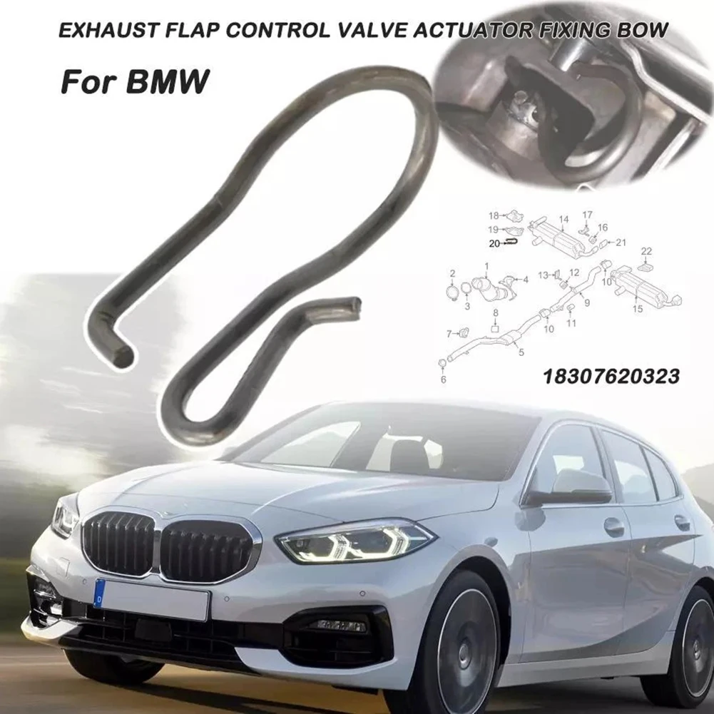 

For BMW Exhaust Flap Control Valve Actuator Clip Replacement for 1/2/3/4/5/6/7/8 Series Models with OEM Part 18307620323