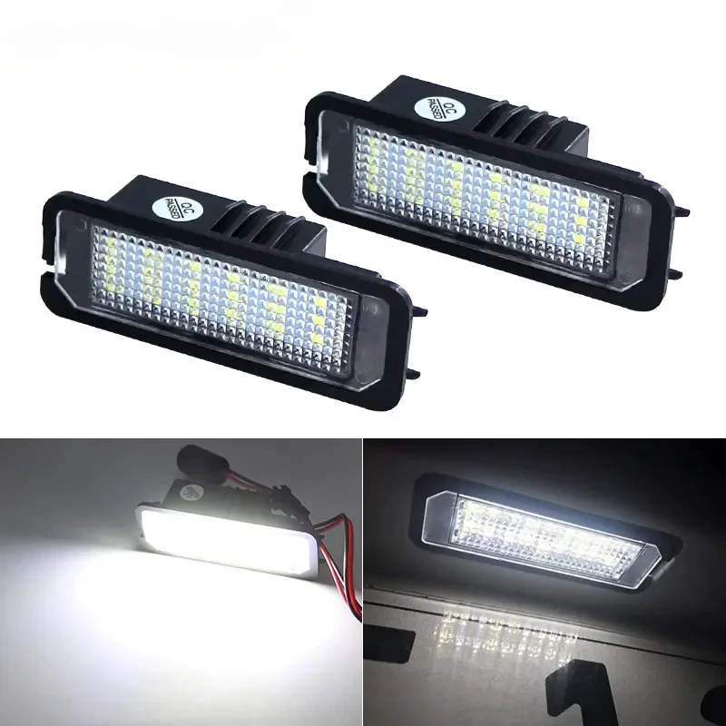 LED Number Car License Plate Light Lamp For Porsche Boxster 987 981 982 Spyder Cayenne 958 92A 911 Carrera 991 996 997 Turbo 980 