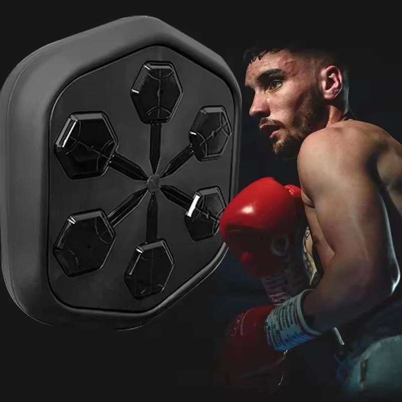 2024 High Quality Smart Music Adult Boxing Wall Target Gym Use Training Machine