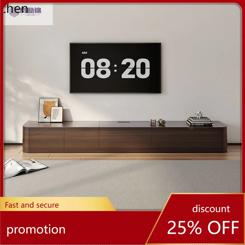 

YFY TV Cabinet Living Room New Storage Cabinet Small Apartment Integrated Wall Cabinet Home Floor-standing