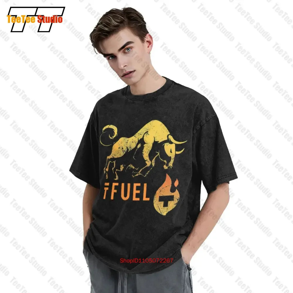 Tfuel Heating Up The Bullrun! Theta Fuel Crypto Blockchain  Oversized Unisex T-Shirt Y0X6