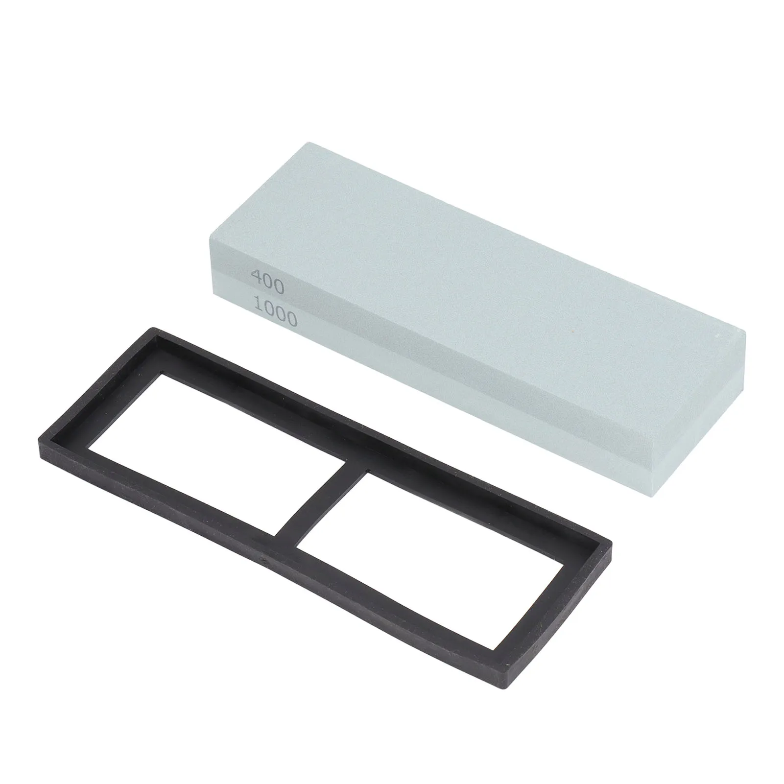 Knife Sharpening Stone Set Kitchen Whetstone Knife Sharpening Kit Abrasive Whetstone Rubber Base Whetstone Knife Sharpener Kit