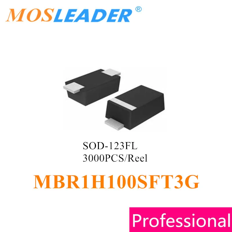 

Mosleader MBR1H100SFT3G SOD123FL 3000PCS 100V 1A Schottky Diode MBR1H100SF Made in China High quality