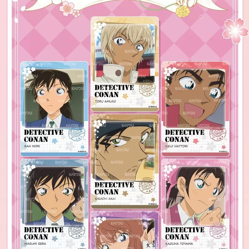 KAYOU Detective Conan Shadow Hunting Bag 4th Card Jimmy Kudo KID Ran Complete Blind Box Collection Card view 6