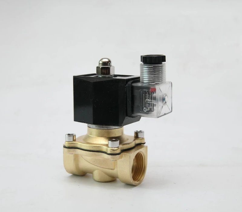 Brass normally closed solenoid valve 4 minutes 6 minutes 1 inch anti tide valve air valve