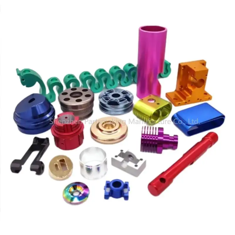 Hastes e inserções roscadas de alumínio anodizado – cores personalizadas